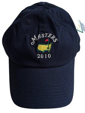 NWT Masters Golf Tournament 2010 Baseball Hat (Navy)